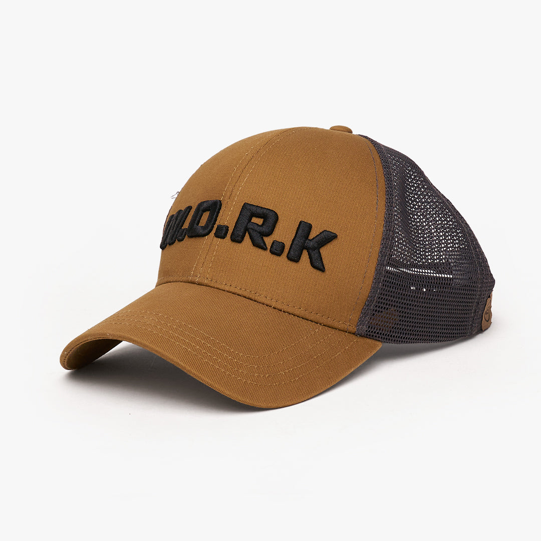 tobacco gear W.O.R.K Cap Tobacco – Curve Gear