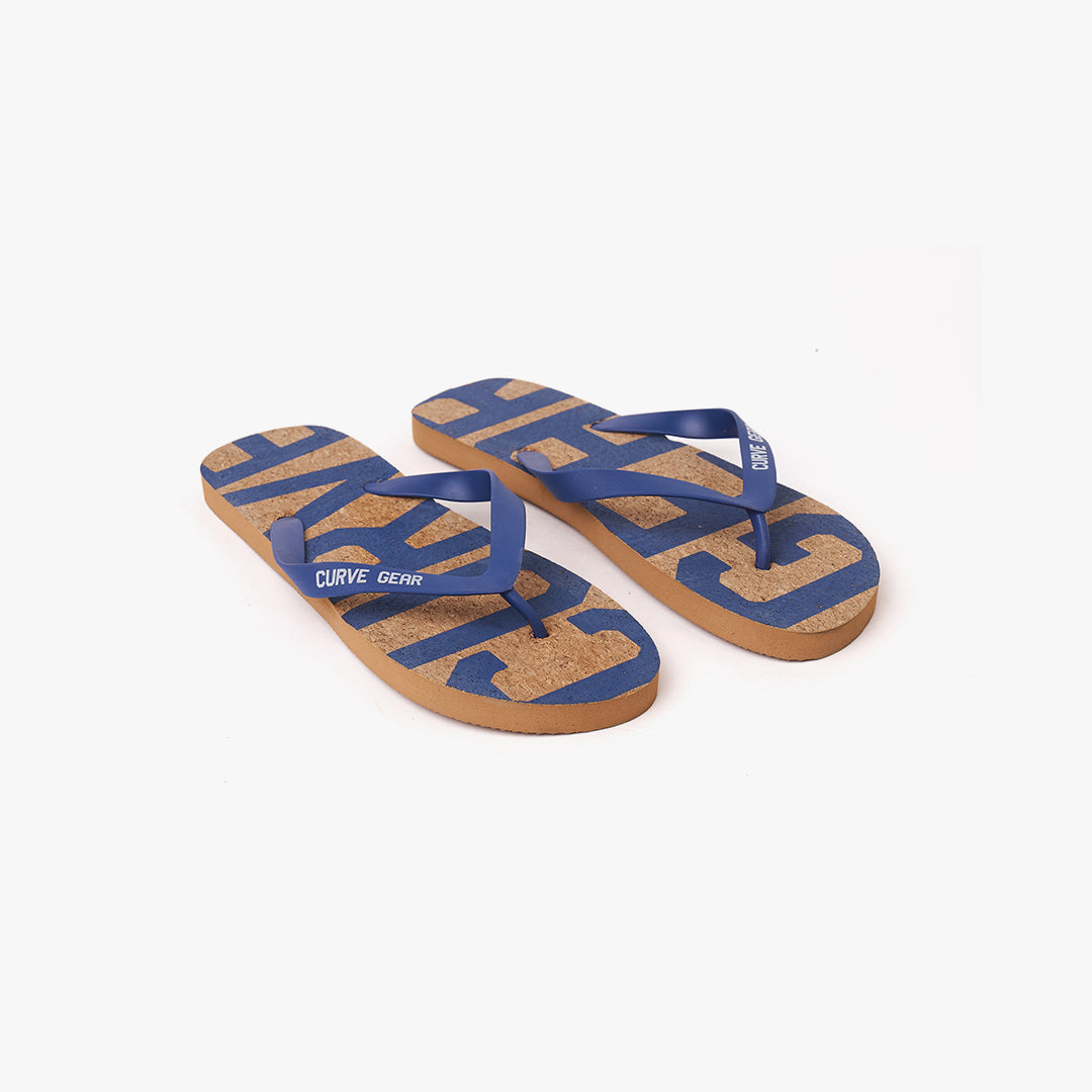flop gear Flip Flop Blue Cork