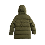 Long Line Puffer Olive