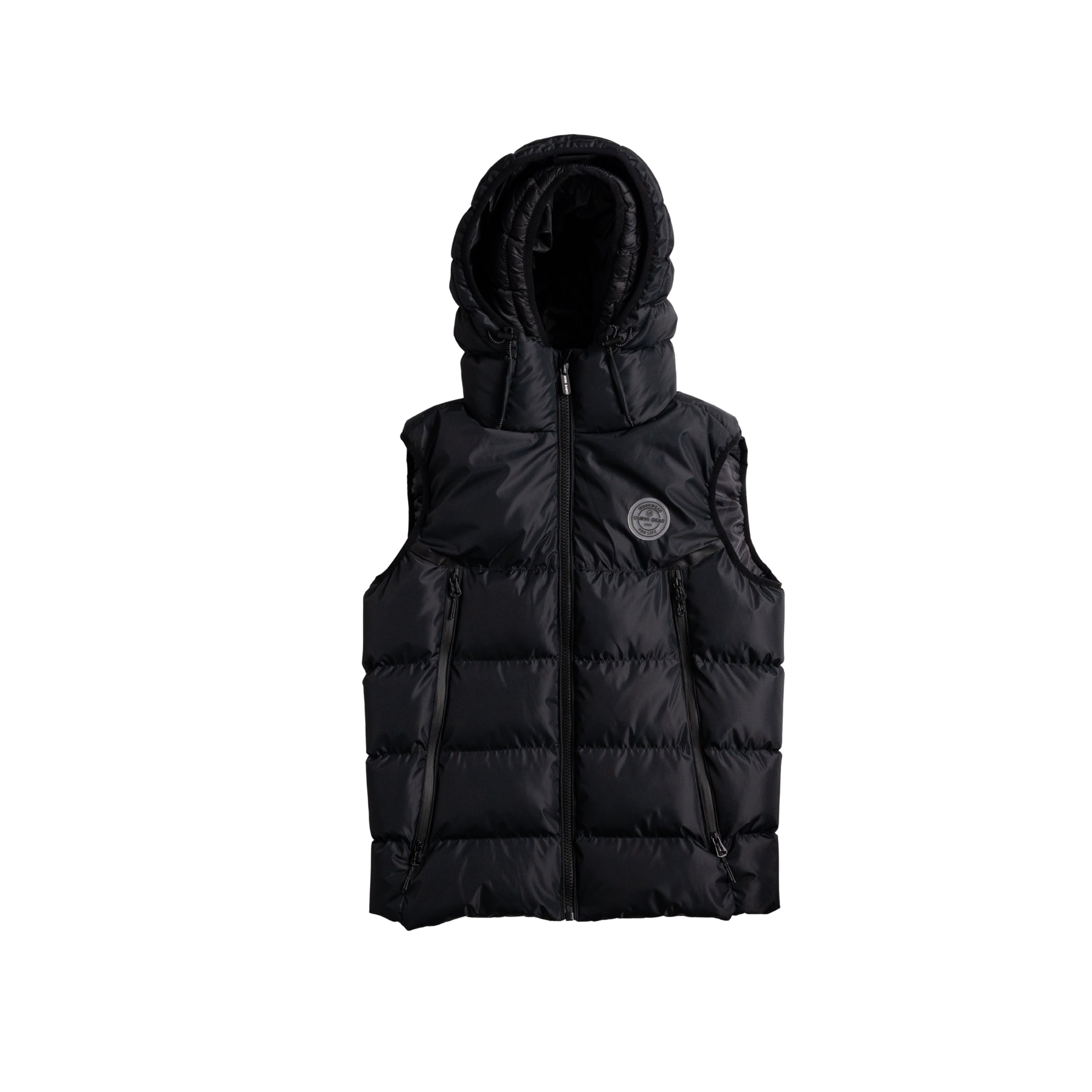 Bionic Sleeveless With Hood Black