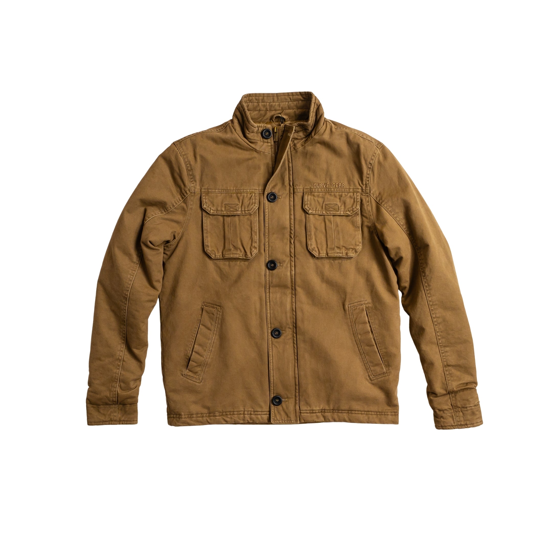 Dynamite Padded Cargo Jacket Brown