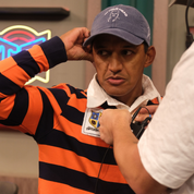 Curve Gear x Free State Legend Supporters Jersey Orange & Navy Stripe