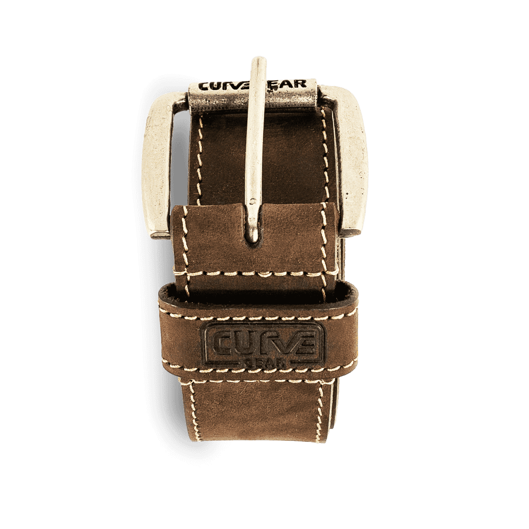 35MM Belt Brown - Belts Curve Gear