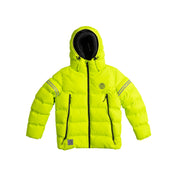 Bionic L/Sleeve Puffer With Hood Reflective Yellow