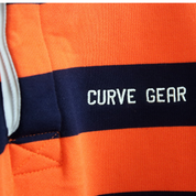 Curve Gear x Free State Legend Supporters Jersey Orange & Navy Stripe