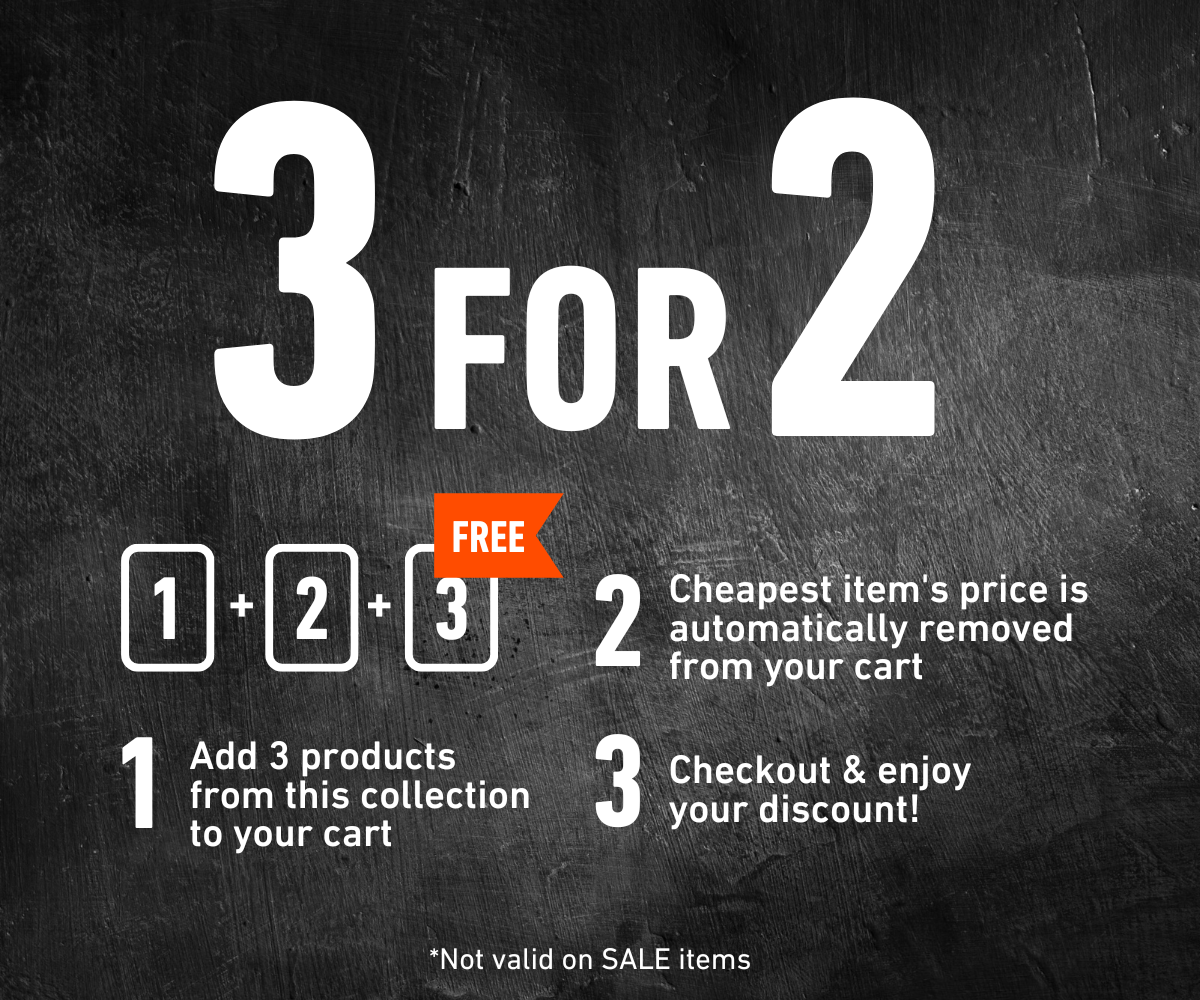 3for2 Icon 3 for 2 Promotion - Curve Gear