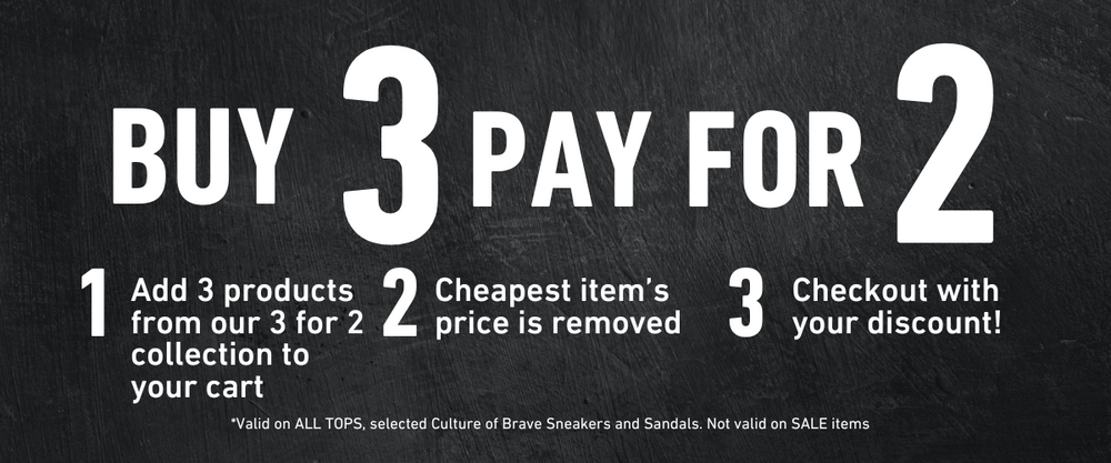 3for2 Icon 3 for 2 Promotion - Curve Gear