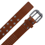 40MM Roller Eyelet Belt Tan - Belts Curve Gear