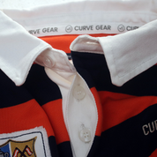 Curve Gear x Free State Legend Supporters Jersey Orange & Navy Stripe