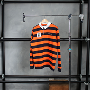 Curve Gear x Free State Legend Supporters Jersey Orange & Navy Stripe