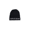 100% Merino Wool Beanie Black