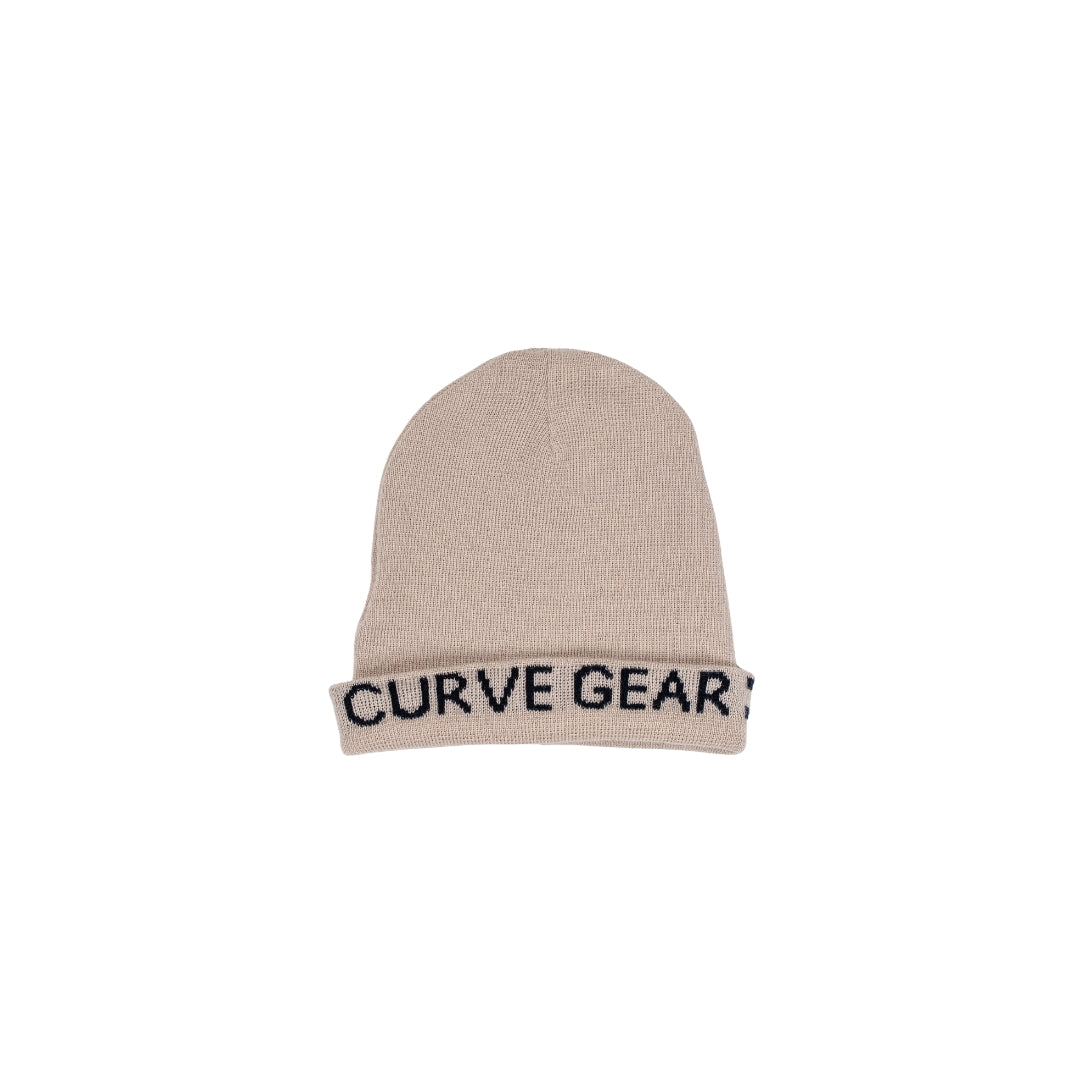 100% Merino Wool Beanie Oatmeal