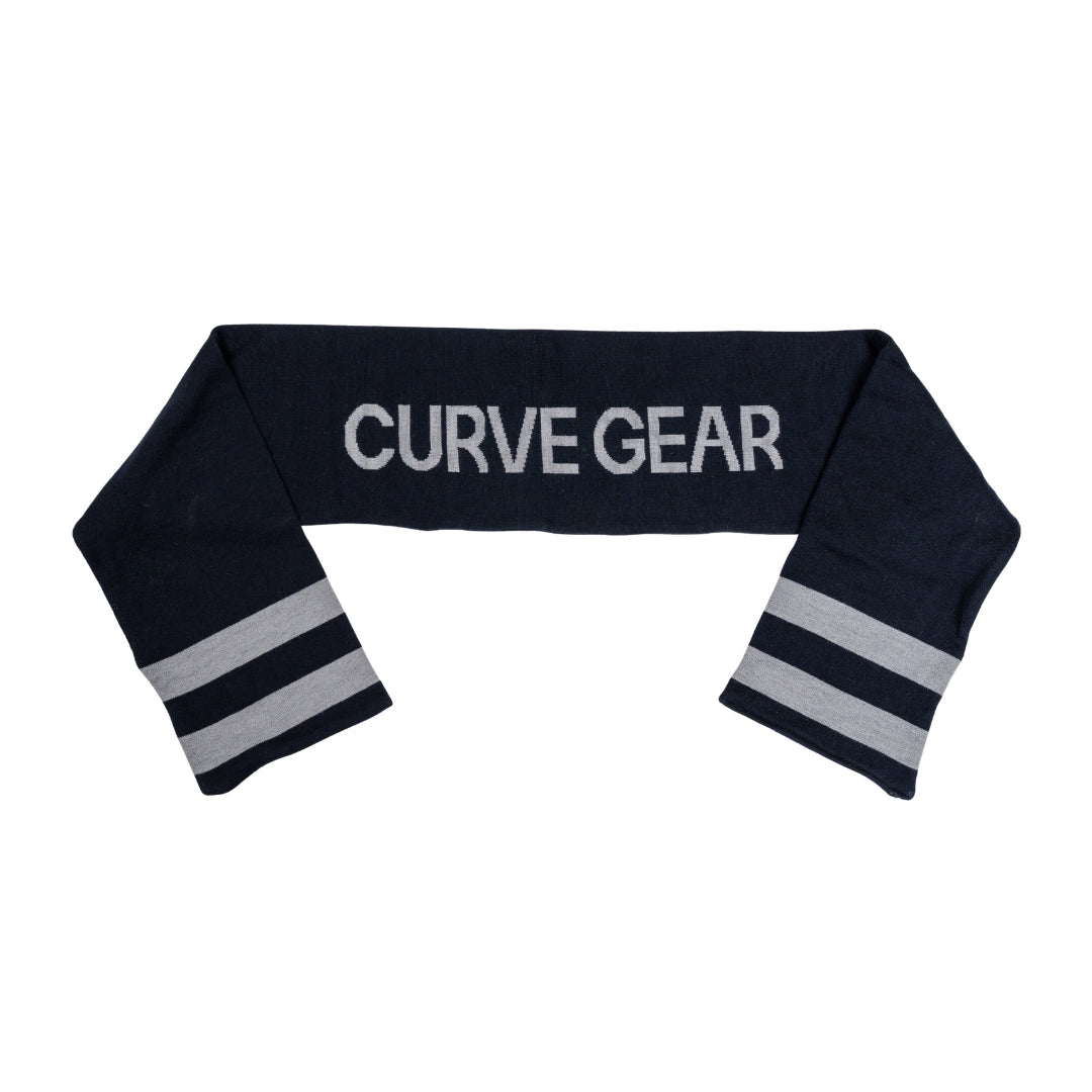 100% Merino Wool Scarf Navy