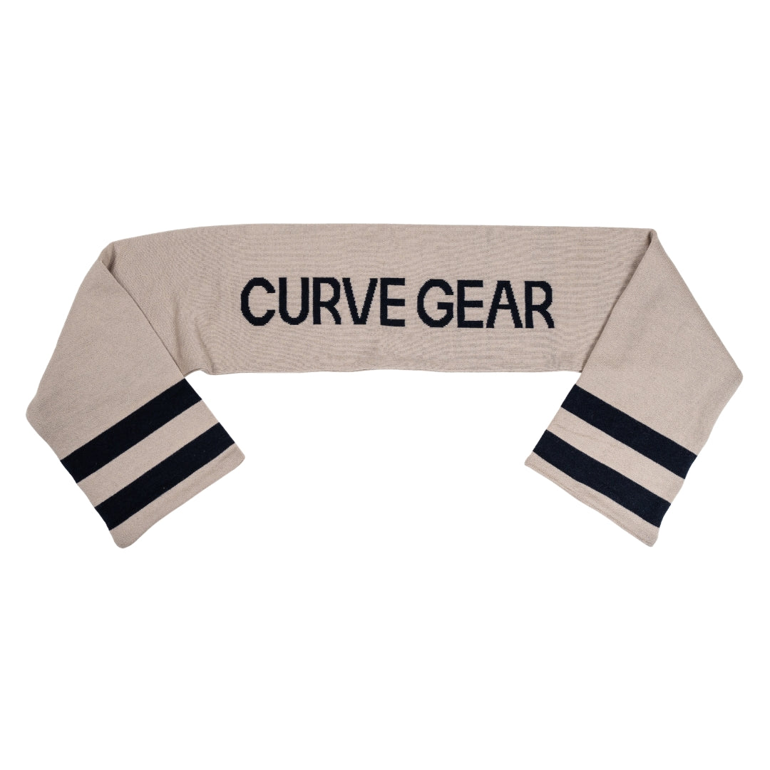 100% Merino Wool Scarf Oatmeal