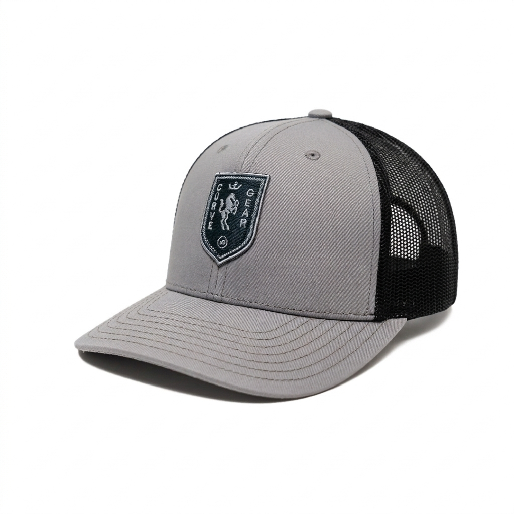 Horse Power Cap Grey - Curve Gear