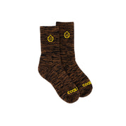 W.O.R.K Lightweight Socks Brown