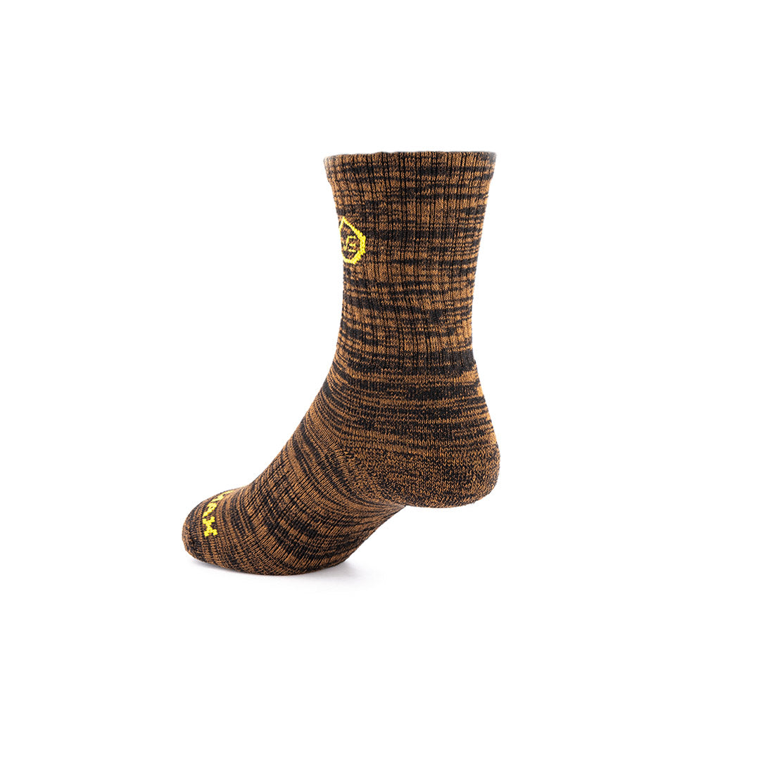 W.O.R.K Lightweight Socks Brown