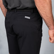 4 Way Stretch Chino Shorts Black