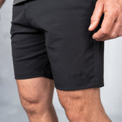 4 Way Stretch Chino Shorts Black