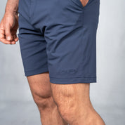 4 Way Stretch Chino Shorts Blue