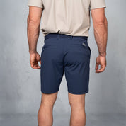 4 Way Stretch Chino Shorts Blue