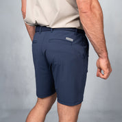 4 Way Stretch Chino Shorts Blue