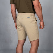 4 Way Stretch Chino Shorts Khaki