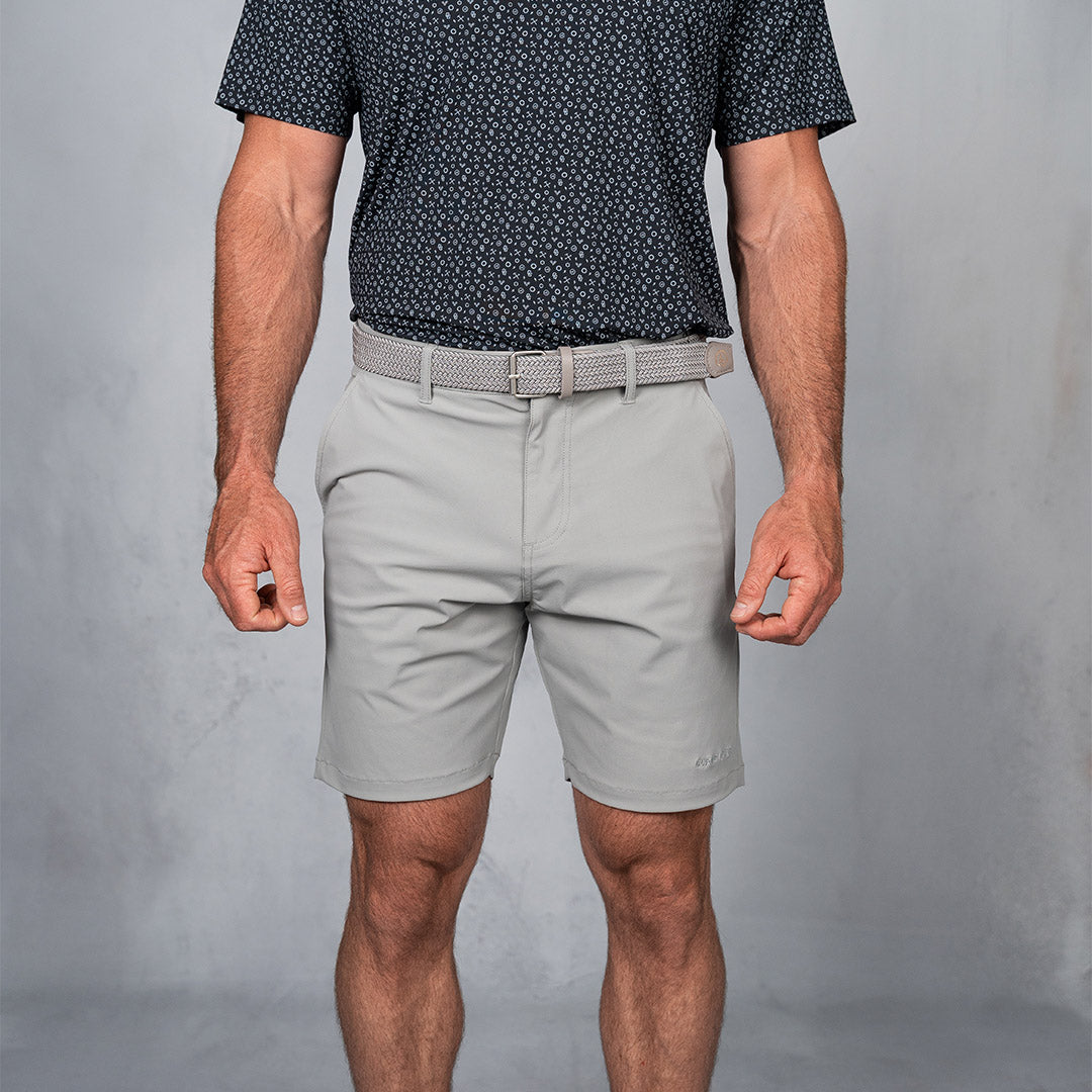 4 Way Stretch Chino Shorts Stone