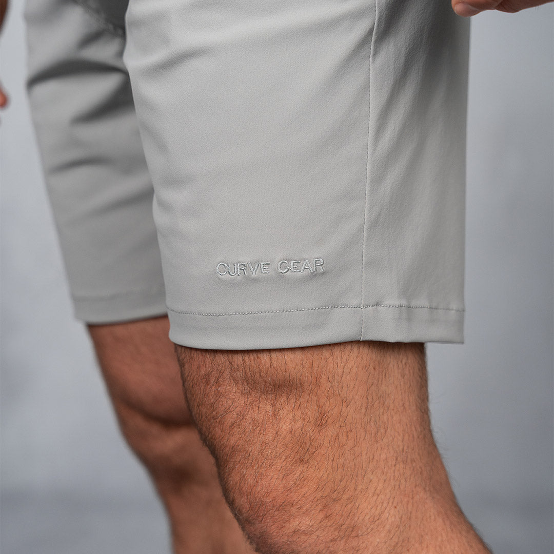 4 Way Stretch Chino Shorts Stone