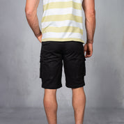 Dymaxa Zip Cargo Shorts Black