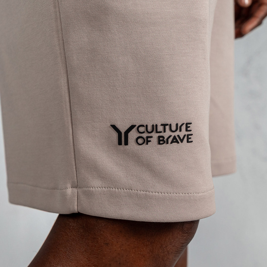 COB Boxy Short Light Grey