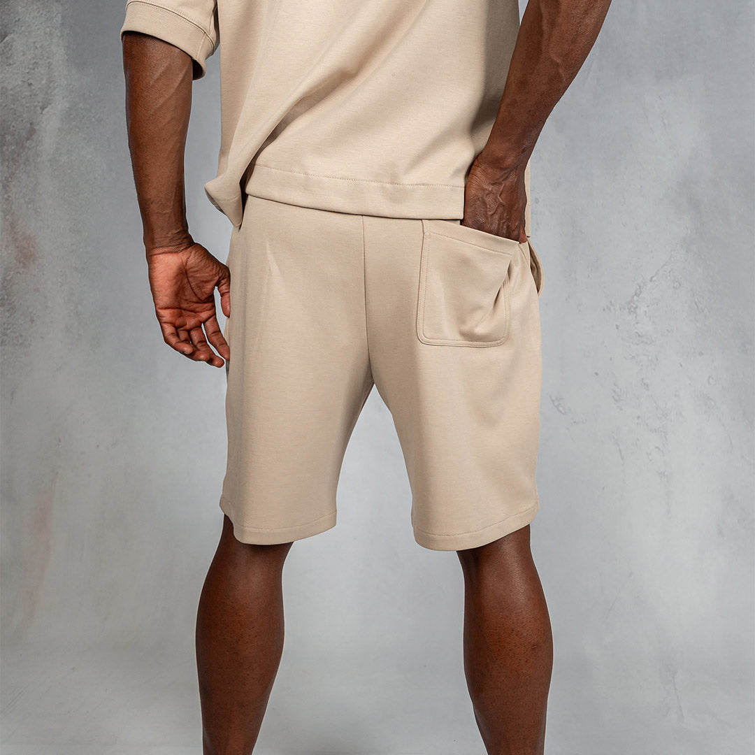 COB Boxy Short Light Stone