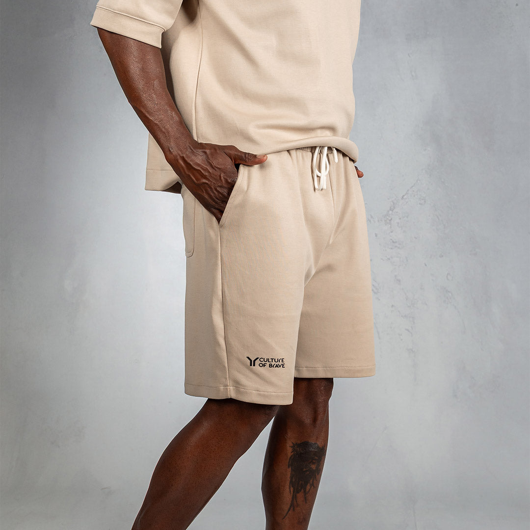 COB Boxy Short Light Stone