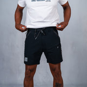 W.O.R.K Ripstop Reflective Shorts 6 Inch Black