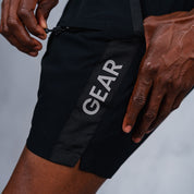 W.O.R.K Ripstop Reflective Shorts 6 Inch Black