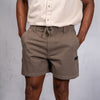 W.O.R.K Traction Cotton Stretch Shorts 4 Inch Olive