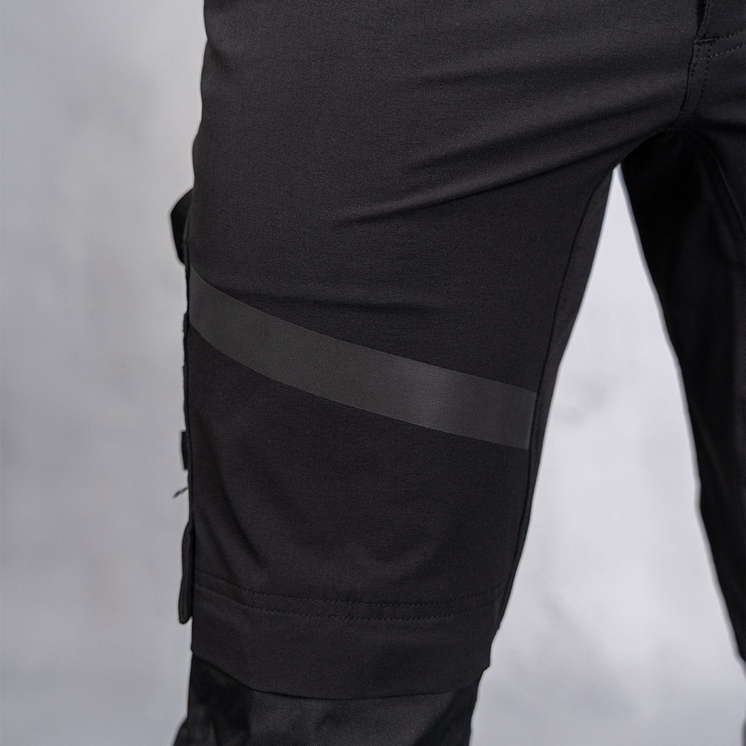 W.O.R.K 4-Way Stretch Utility Pants Black