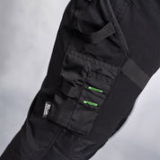 W.O.R.K 4-Way Stretch Utility Pants Black