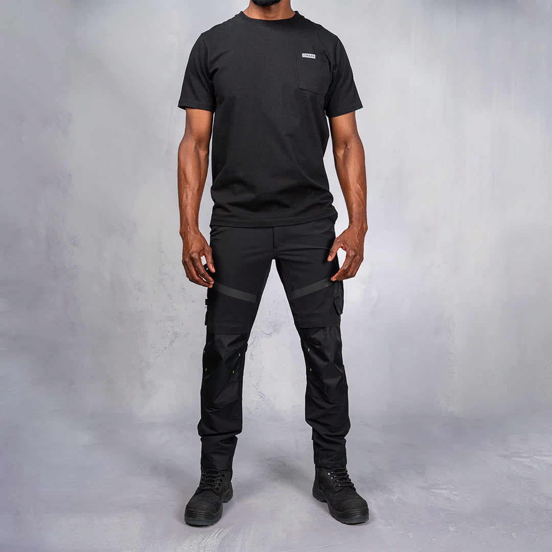 W.O.R.K 4-Way Stretch Utility Pants Black