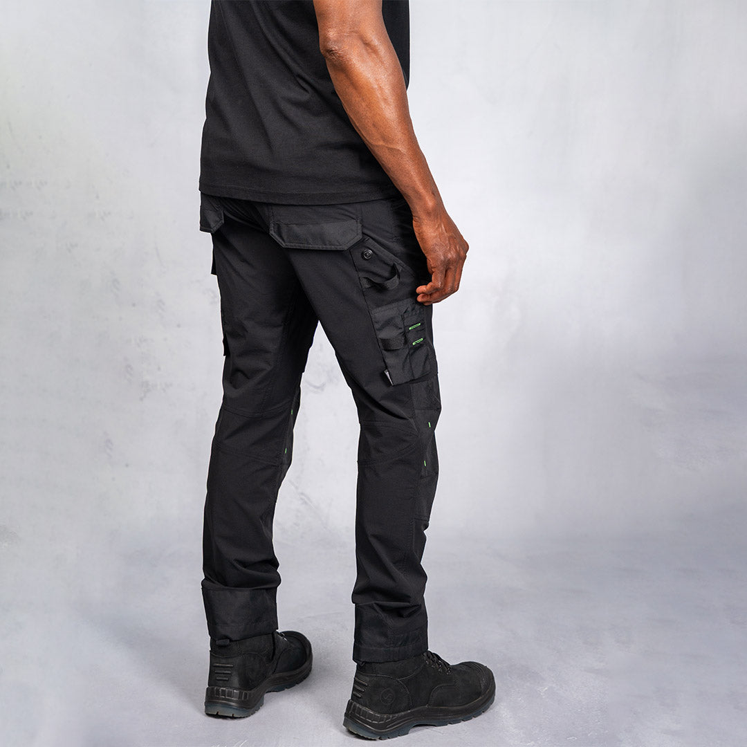W.O.R.K 4-Way Stretch Utility Pants Black