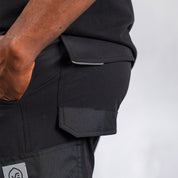 W.O.R.K 4-Way Stretch Utility Pants Black