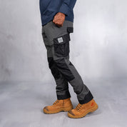 W.O.R.K 4-Way Stretch Utility Pants Charcoal