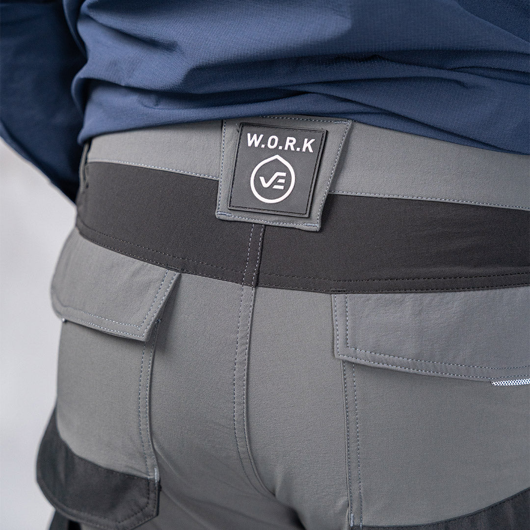 W.O.R.K 4-Way Stretch Utility Pants Charcoal