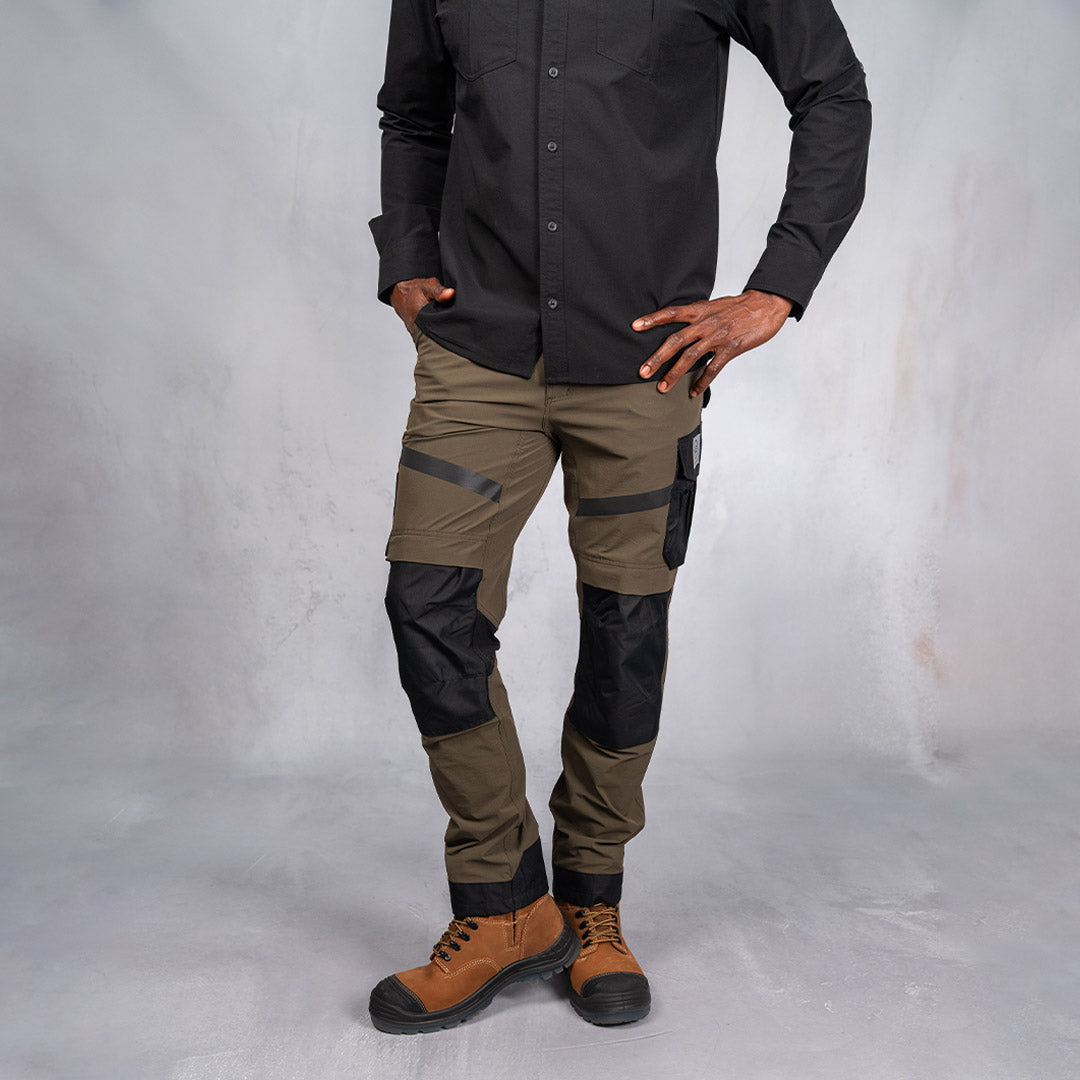W.O.R.K 4-Way Stretch Utility Pants Olive