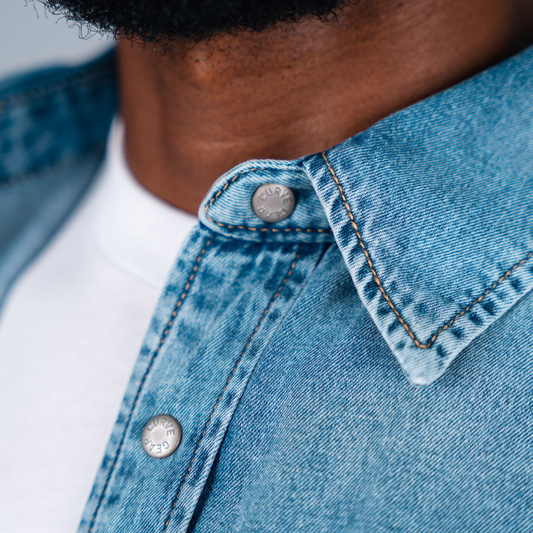 Copper Denim Shirt Light Blue