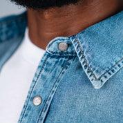 Copper Denim Shirt Light Blue