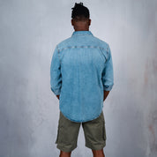 Copper Denim Shirt Light Blue
