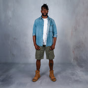 Copper Denim Shirt Light Blue