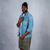 Copper Denim Shirt Light Blue