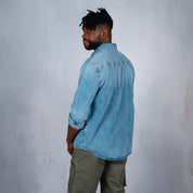 Copper Denim Shirt Light Blue